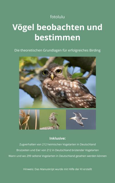 Vögel beobachten und bestimmen