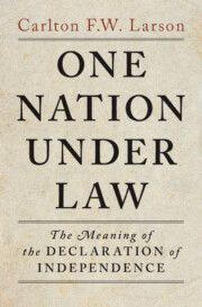 One Nation Under Law