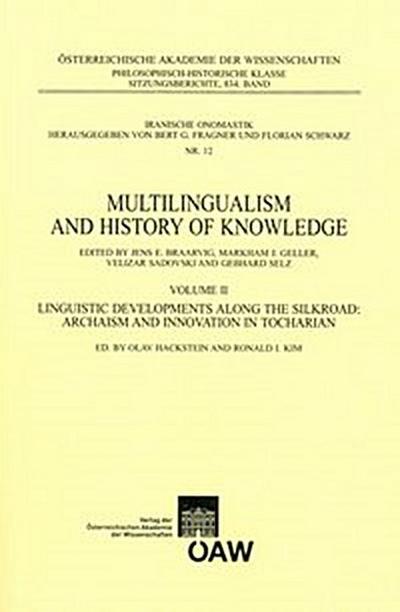 Multilingualism and History of Knowledge, Volume II