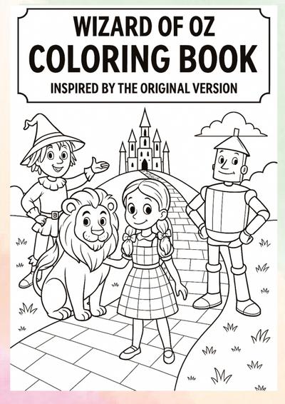 Wizard of Oz Coloring Book