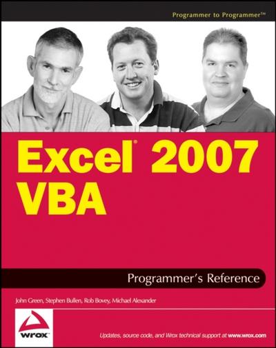 Excel 2007 VBA Programmer’s Reference