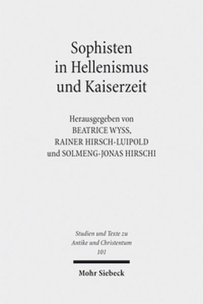 Sophisten in Hellenismus und Kaiserzeit
