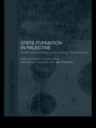 State Formation in Palestine