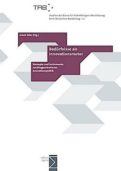 Bedürfnisse als Innovationsmotor