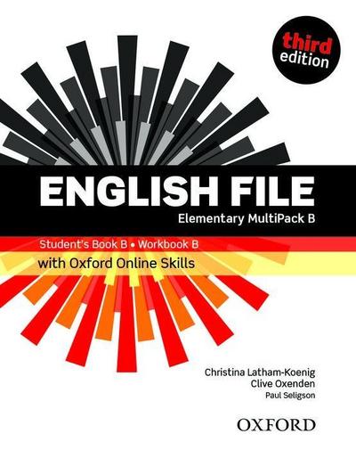 English File: Elementary: Student’s Book/Workbook MultiPack B with Oxford Online Skills