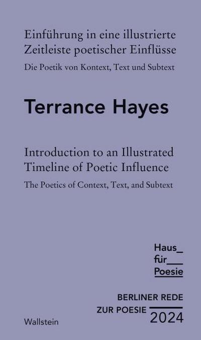 Einführung in eine illustrierte Zeitleiste poetischer Einflüsse - Introduction to an Illustrated Timeline of Poetic Influence