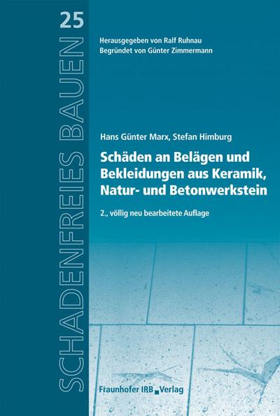 Schäden an Belägen und Bekleidungen aus Keramik, Natur- und Betonwerkstein.