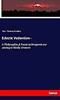 Eclectic Vedantism -