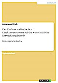 Der Einfluss ausländischer Direktinvestitionen auf die wirtschaftliche Entwicklung Irlands