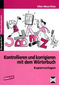 Kontrollieren und korrigieren mit dem Wörterbuch