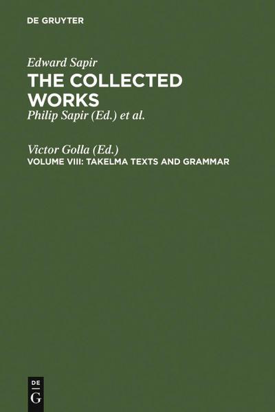Takelma Texts and Grammar