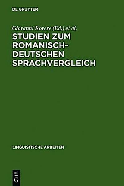 Studien zum romanisch-deutschen Sprachvergleich