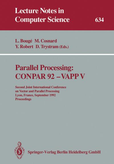 Parallel Processing: CONPAR 92 VAPP V