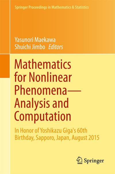 Mathematics for Nonlinear Phenomena - Analysis and Computation