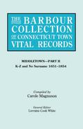 Barbour Collection of Connecticut Town Vital Records. Volume 27