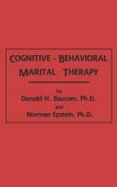 Cognitive-Behavioral Marital Therapy