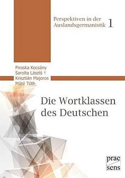 Die Wortklassen des Deutschen