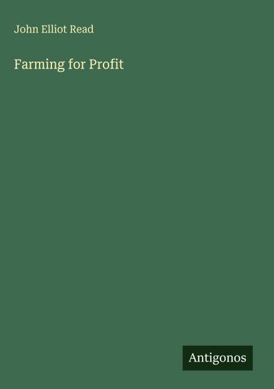Farming for Profit
