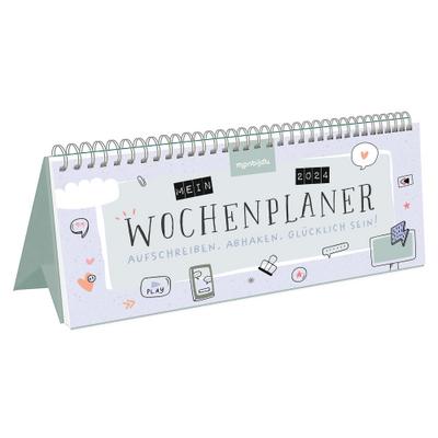 Mein Wochenplaner 2024 - Aufschreiben, abhaken, glücklich sein!