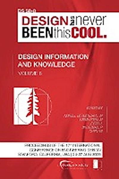 Proceedings of ICED’09, Volume 8, Design Information and Knowledge
