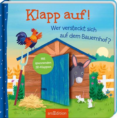 Klapp auf! Wer versteckt sich auf dem Bauernhof?