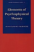 Elements of Psychophysical Theory