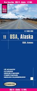 Reise Know-How Landkarte USA 11, Alaska (1:2.000.0
