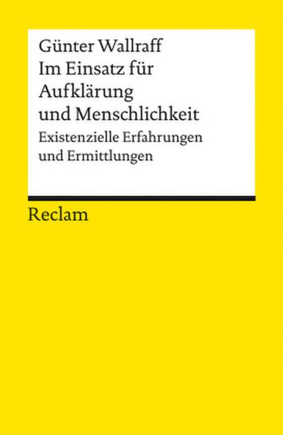 Im Einsatz für Aufklärung und Menschlichkeit