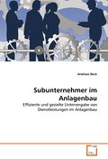 Subunternehmer im Anlagenbau