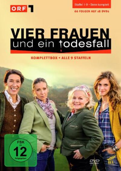 Vier Frauen und ein Todesfall - Komplettbox, 18 DVD
