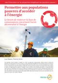 Permettre aux populations pauvres daccéder à lénergie