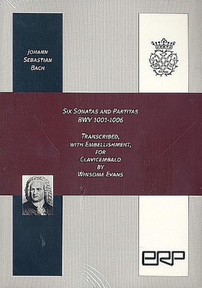 6 Sonatas and Partitas BWV1001-1006for harpsichord