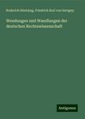 Wendungen und Wandlungen der deutschen Rechtswissenschaft
