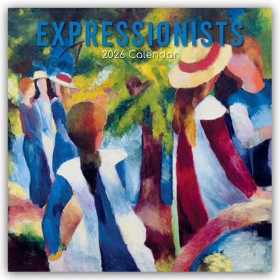 Expressionists - Expressionisten - Expressionismus 2026 - 16-Monatskalender