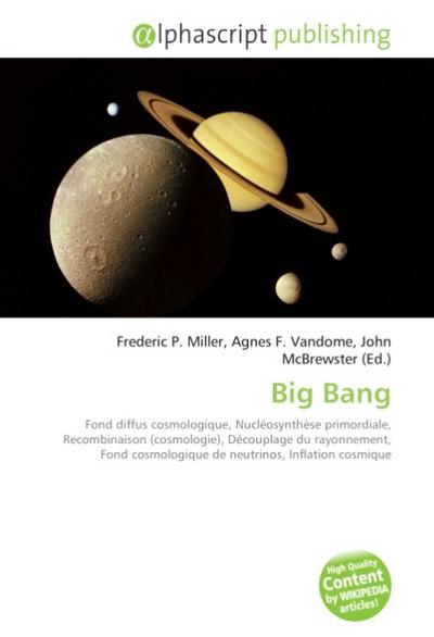Big Bang - Frederic P Miller