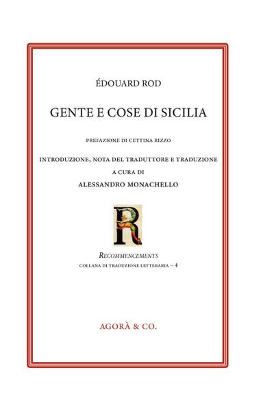Gente e cose di Sicilia. Ediz. italiana e francese