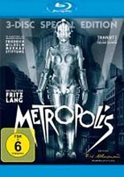 Metropolis (Restaurierte Fassung von 2010), 3 Blu-rays (Special Edition)