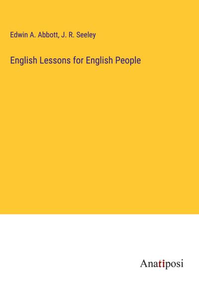 English Lessons for English People