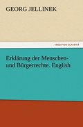 Erklärung der Menschen- und Bürgerrechte.English