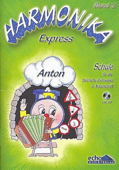 Harmonika-Express Band 2 (+Online Audio)für Steirische Harmonika in Notenschrift