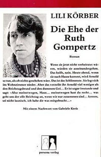 Die Ehe der Ruth Gompertz