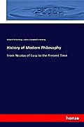 History of Modern Philosophy