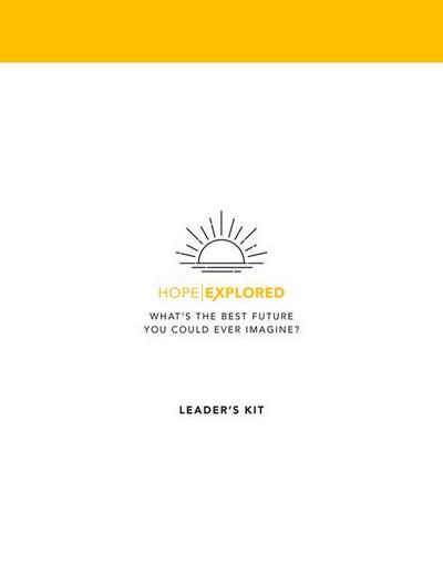 Hope Explored Leader’s Kit