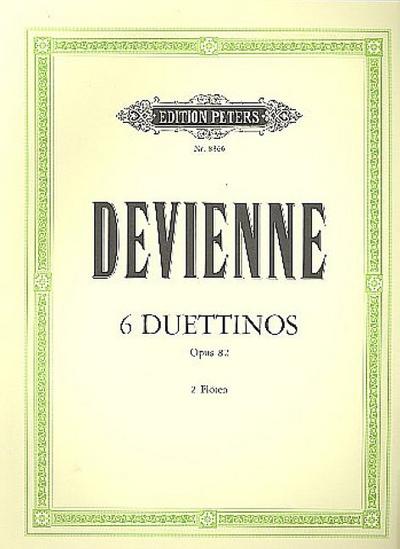 6 Duettinos op.82für 2 Flöten