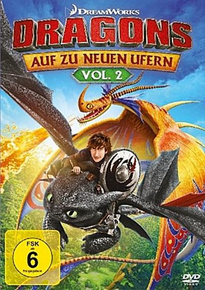 Dragons - Auf zu neuen Ufern. Vol.2, 1 DVD