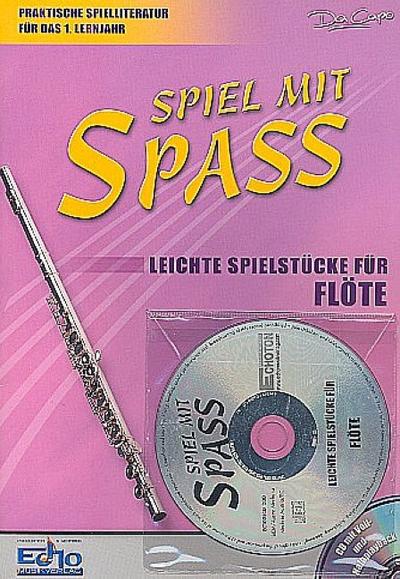 Leichte Spielstücke für Flöte, m. Audio-CD