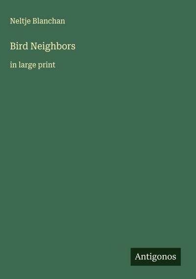 Bird Neighbors