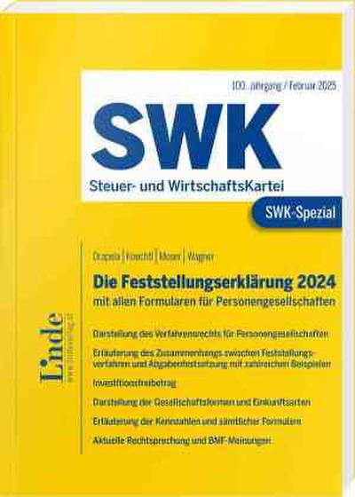 SWK-Spezial Die Feststellungserklärung 2024