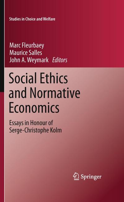 Social Ethics and Normative Economics