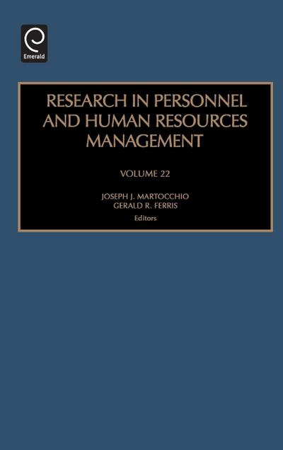 Research in Personnel and Human Resources Management